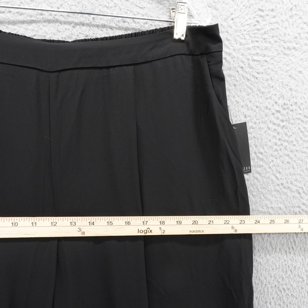 Eloquii Black Wide Leg Pants - Picture 7 of 15